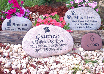 pet memorial stones pet grave markers pet headstones