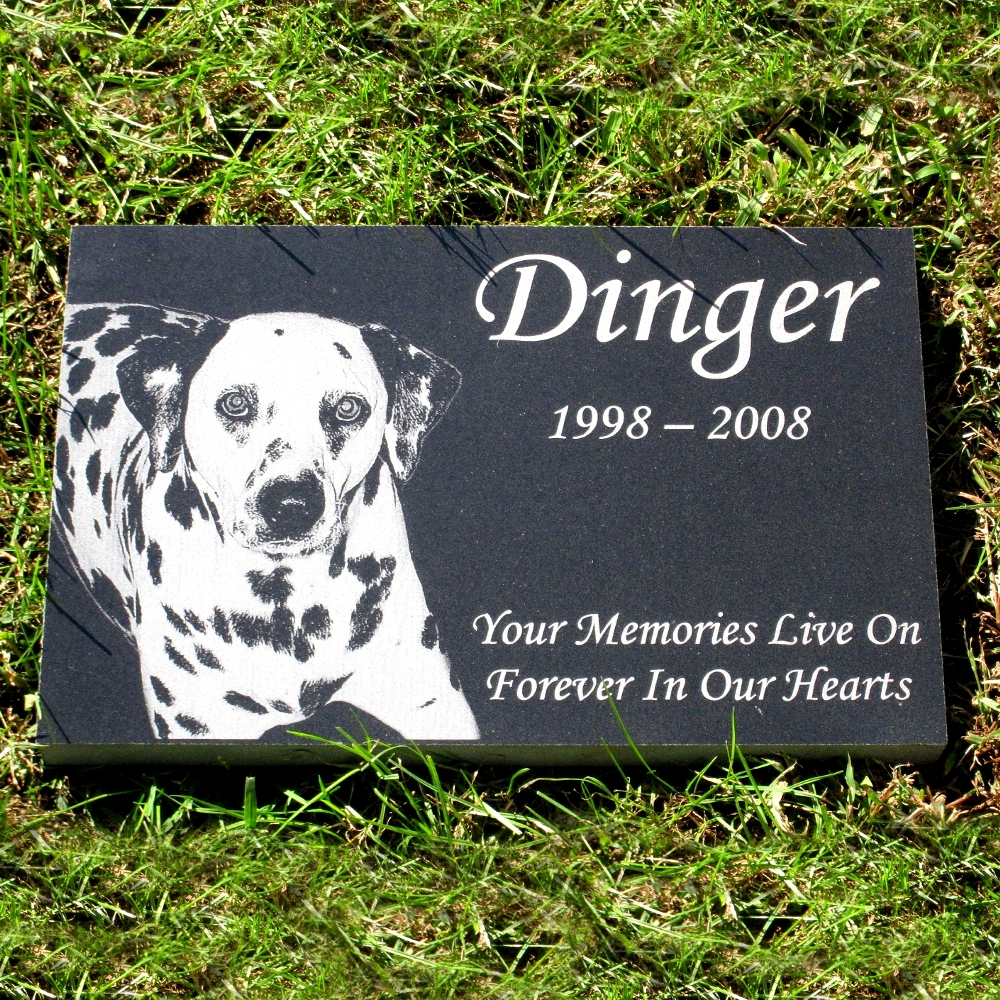 Pet Memorial, Granite Pet Tombstone