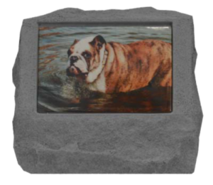 Outdoor Color Photographic Pet Urn