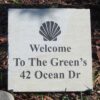 PA Bluestone Address Marker
