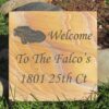 Medium Flagstone Address Marker