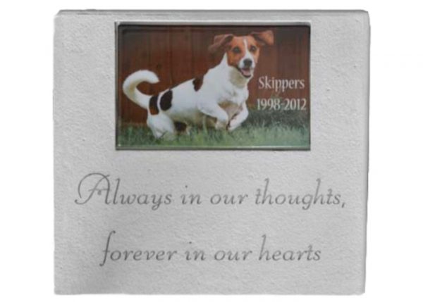 Outdoor color rock urn, pet memorial stones, pet tombstones