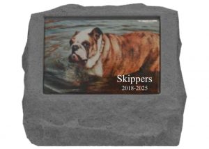 Outdoor Color Photographic Pet Urn