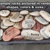 River Rocks, Pet Memorial Stones, Pet Grave Markers, Pet Headstones