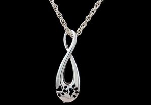 Infinity With Paws Pendant