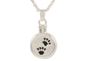 Signet Black Paw Pendant