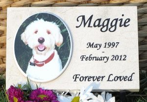 Marble Oval Indoor Pet Memorial – Grant Memorials