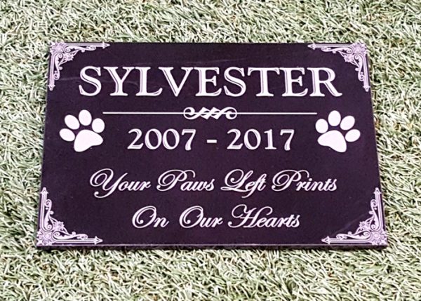 Standard Granite Plaque 7"x10"