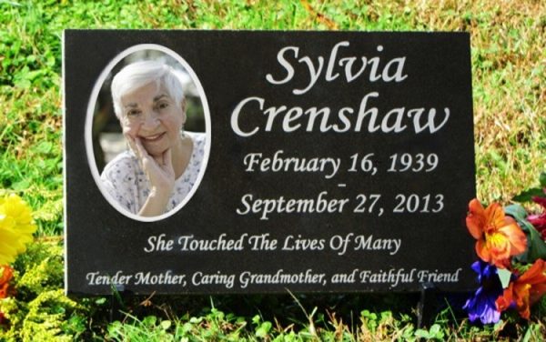 Engraved Color Photographic Granite Memorial