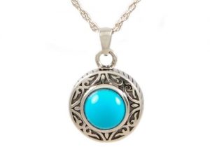 Turquoise Signet Pendant