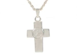 Cross With Paw Pendant