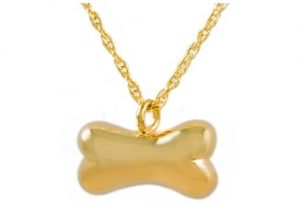 Gold Bone Pendant