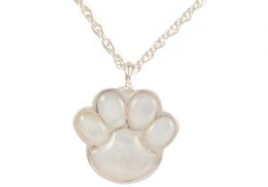 Mother of Pearl Paw Pendant