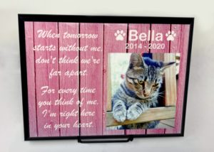 Photo Plaque – Available in 3 colors