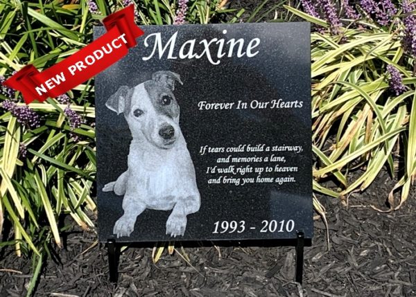 Granite Pet Memorial Plaque