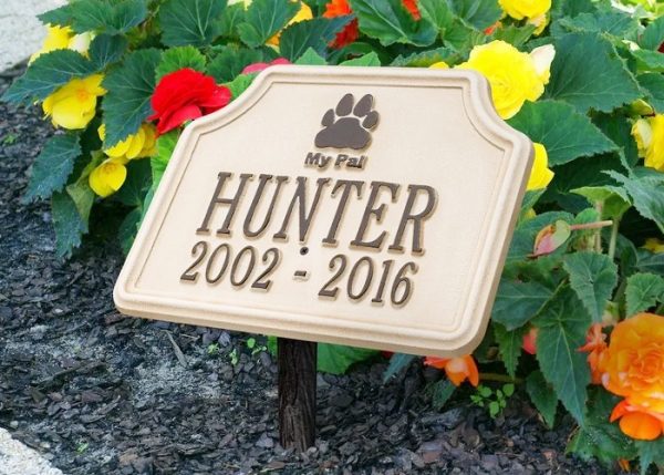 Lawn & Garden Stakes, pet memorials stones, outdoor pet markers