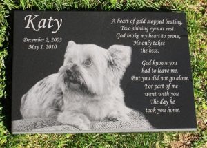 Photo Granite Memorial Plaque