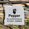 Memorial Marker, pet memorial stones, pet tombstones