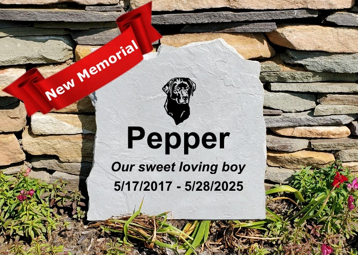 Memorial Marker, pet memorial stones